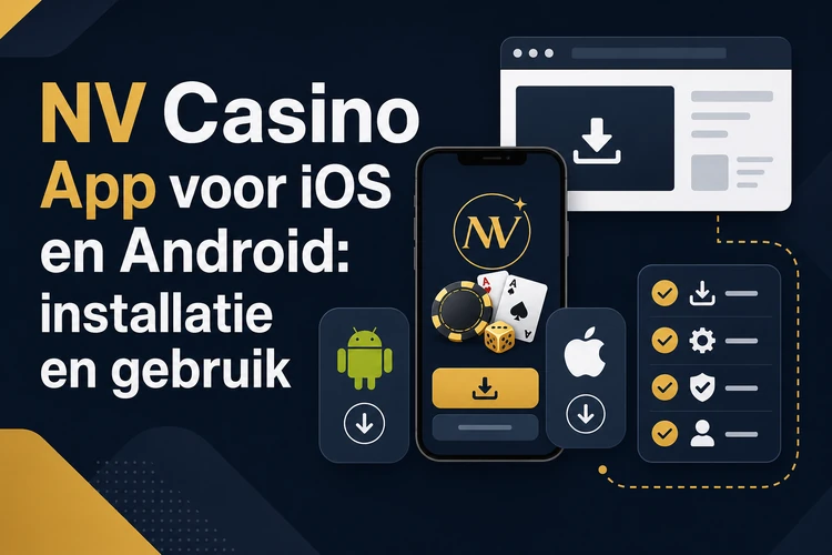 App NV Casino voor iOS en Android: installatie en gebruik