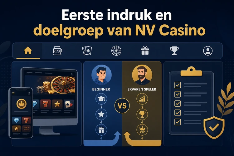 Eerste indruk en doelgroep van NV Casino